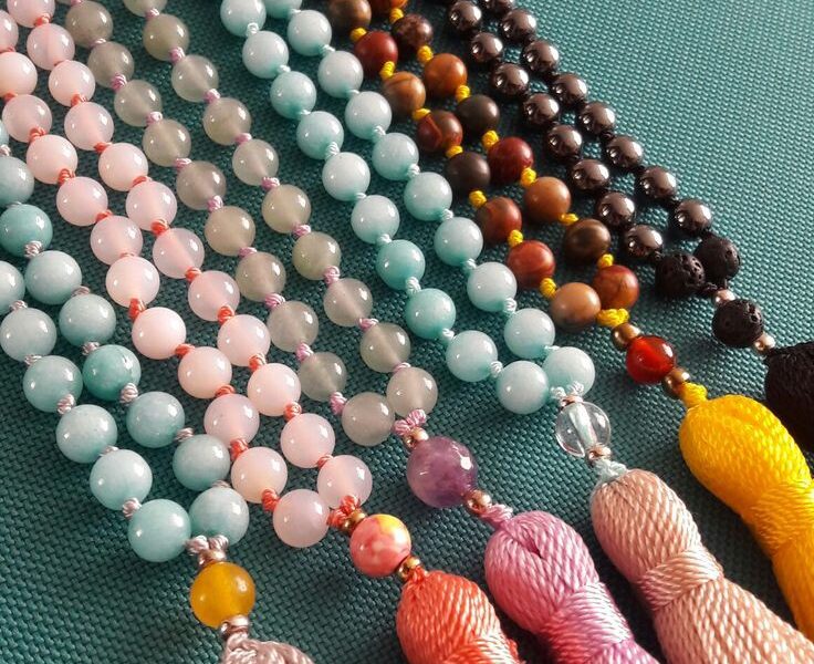 108 Beads Certified Gem Stone Mala