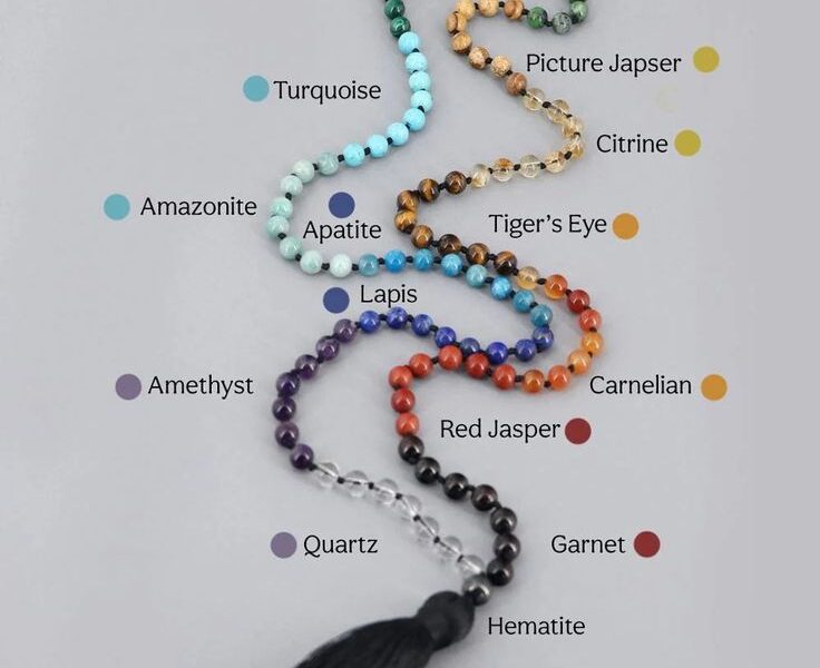 108 Beads Certified Gem Stone Mala