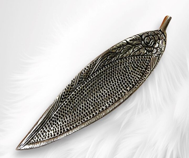 Incense Holders Metal Leaf Design