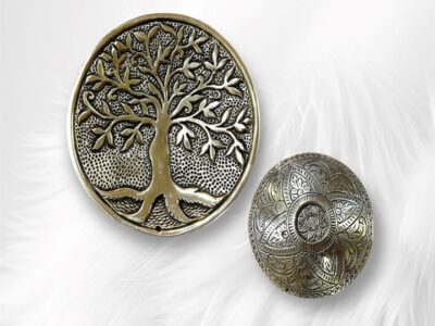 Incense Holders Metal Round Shape