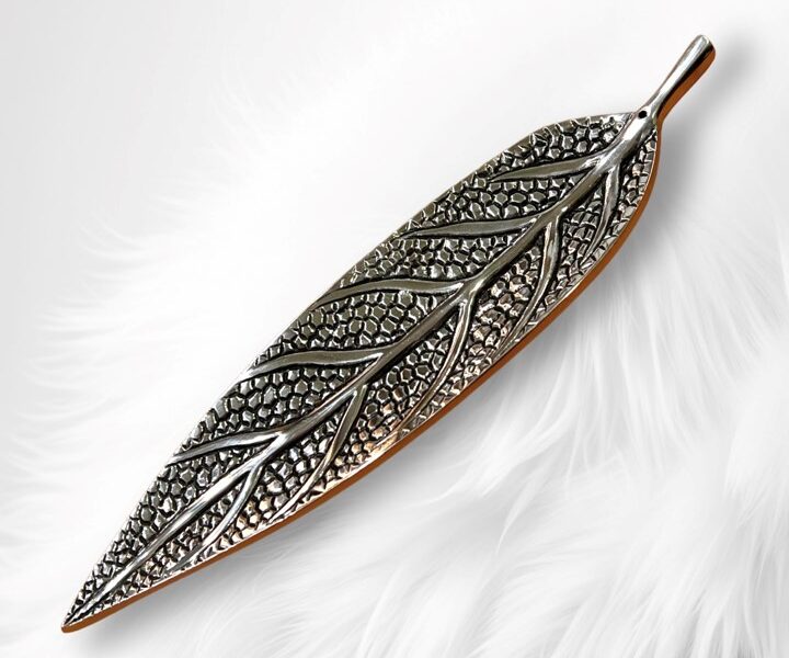 Incense Holders Metal Leaf Design