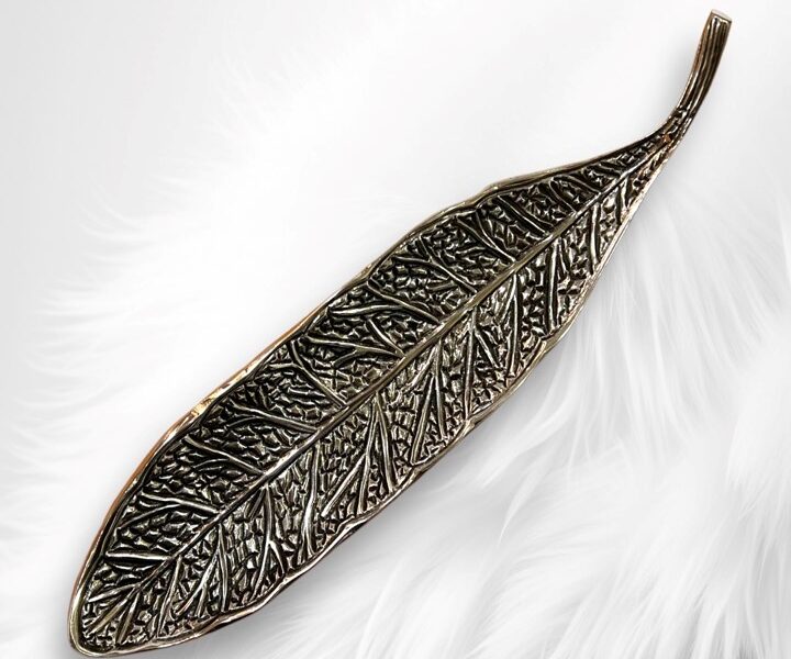 Incense Holders Metal Leaf Design