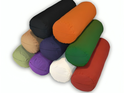 Cotton Canvas Round Bolster