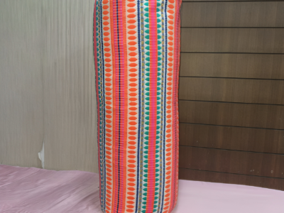 Cotton Printed Round Bolster