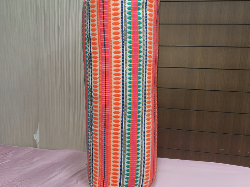 Cotton Printed Round Bolster