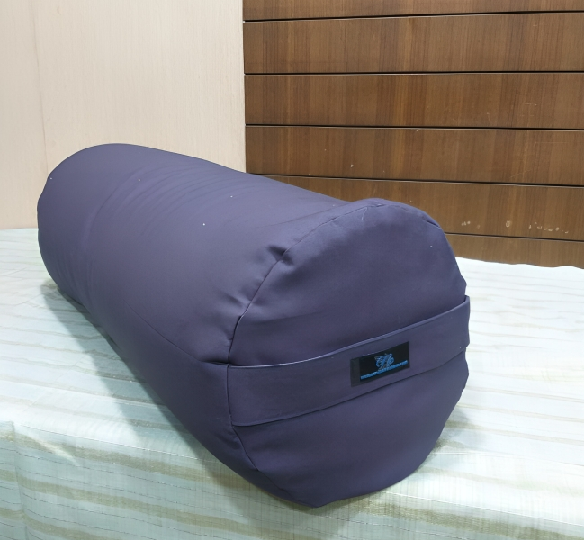 Cotton Canvas Round Bolster