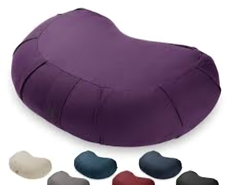 Cotton Canvas Half Moon Zafu