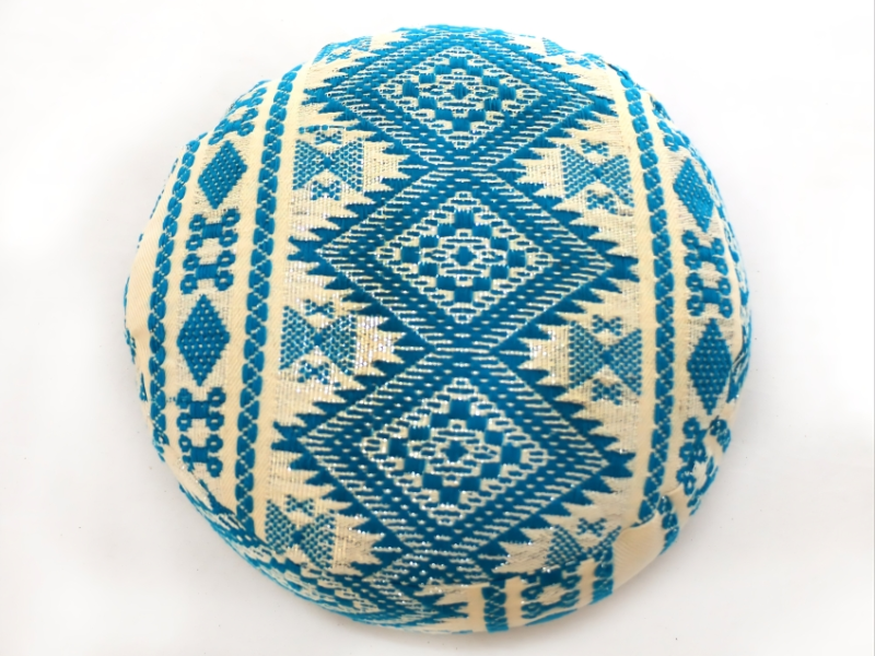 Jacquard Round Cushion