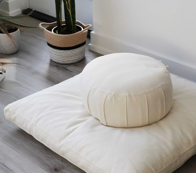 Cotton Canvas Zabuton Set