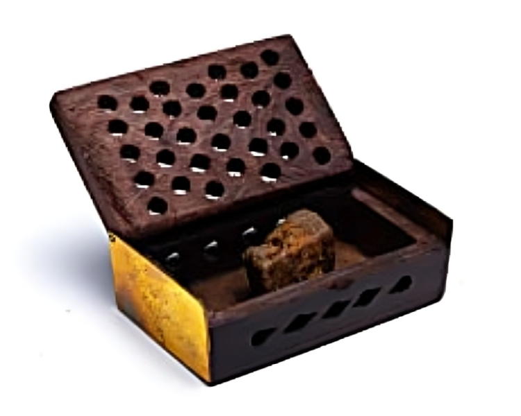 Incense Stick Burner & Storage Box Wooden